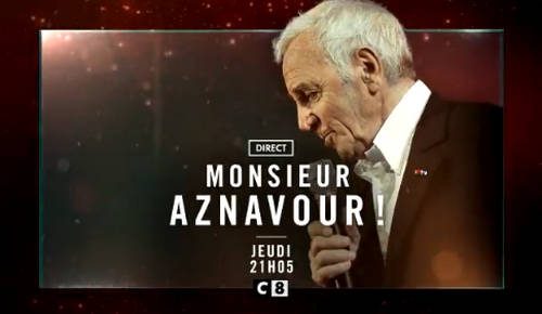 charles aznavour c8 News Actual